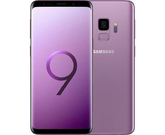 Смартфон Samsung Galaxy S9 128GB Purple (SM-G960FD) вид с двух сторон