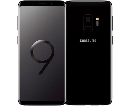 Смартфон Samsung Galaxy S9 128GB Black (SM-G960F) вид с двух сторон