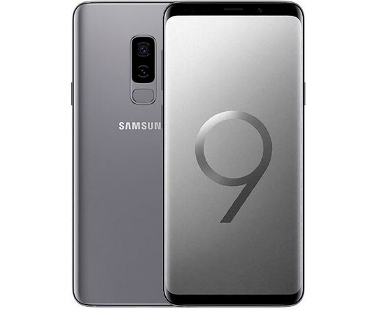 Смартфон Samsung Galaxy S9+ 128GB Gray (SM-G965F) вид с двух сторон