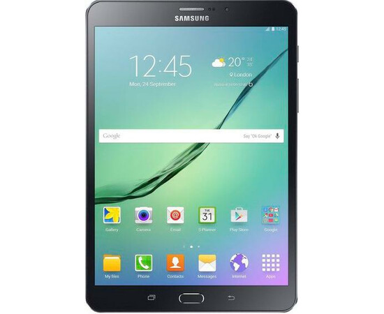 Планшет Samsung Galaxy Tab S2 9.7 (2016) 32GB Wi-Fi Black (SM-T813NZKE) вид спереди