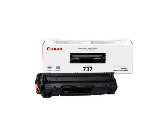 Лазерный картридж Canon 737 Black (9435B002) вид с коробкой