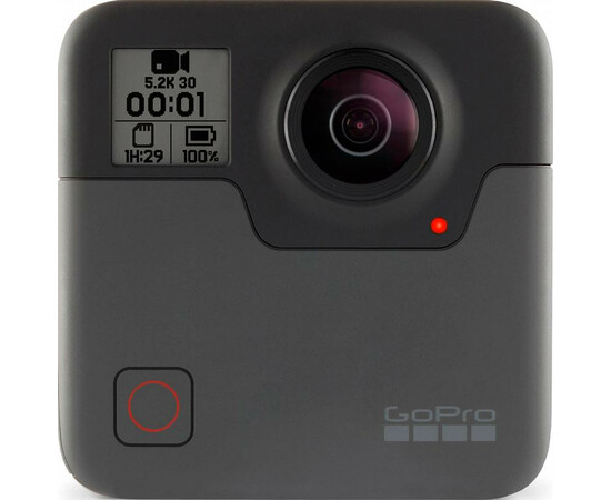 Камера GoPro Fusion (Black) CHDHZ-103 вид спереди
