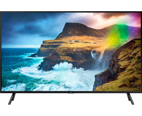 Телевизор Samsung QE65Q77RAUXUA вид спереди