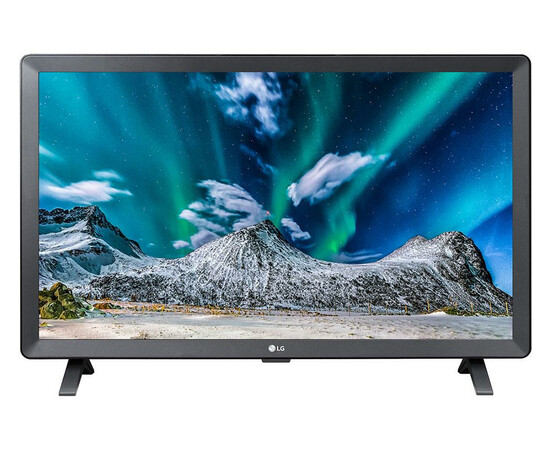 Тelevision LG 24TL520S front view with image