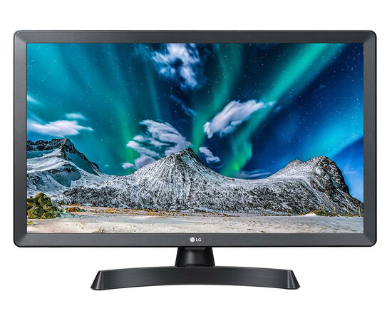 Тelevision LG 28TL510S front view with image