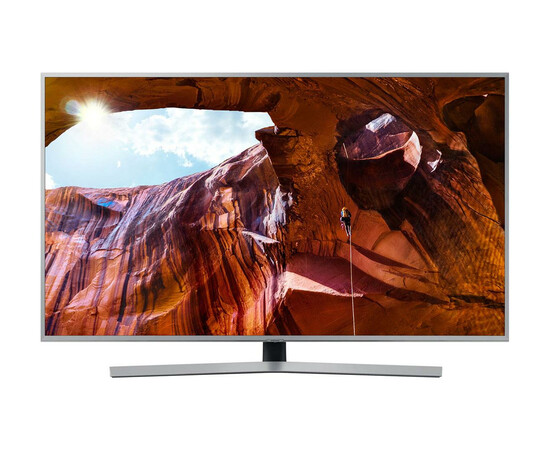 Тelevision Samsung UE55RU7452 front view with image
