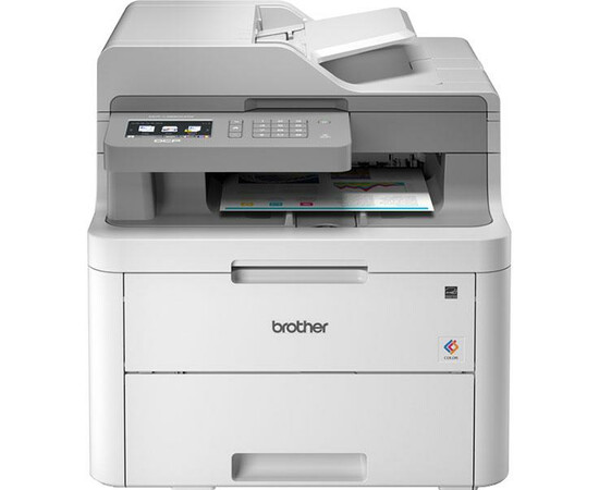 Multifunction device Brother DCP-L3550CDW (DCPL3550CDWYJ1) front view