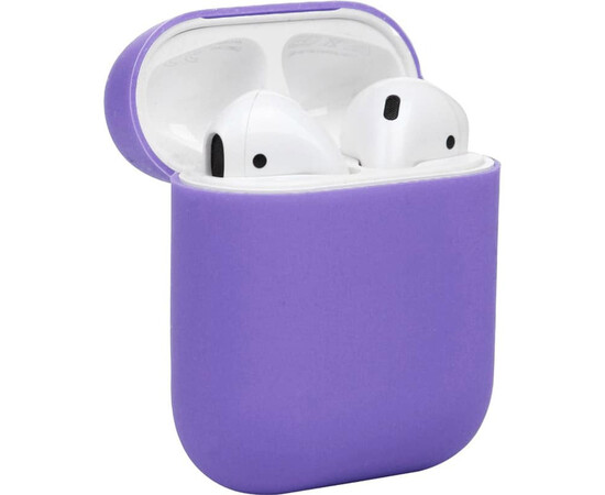 Чехол для наушников Apple Airpods (Purple), фото 