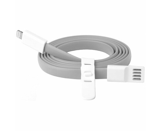Кабель Lightning to USB Fonemax X-Cable 20m (Gray), фото 