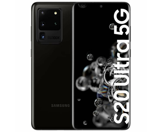 Смартфон Samsung Galaxy S20 Ultra 5G SM-G988B 12/128GB Black, фото 