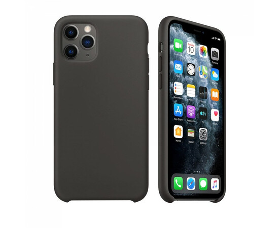 Силиконовый чехол WK Design Moka чёрный для iPhone 11 Pro MaxWK Design Moka чёрный для iPhone 11 Pro Max, фото 