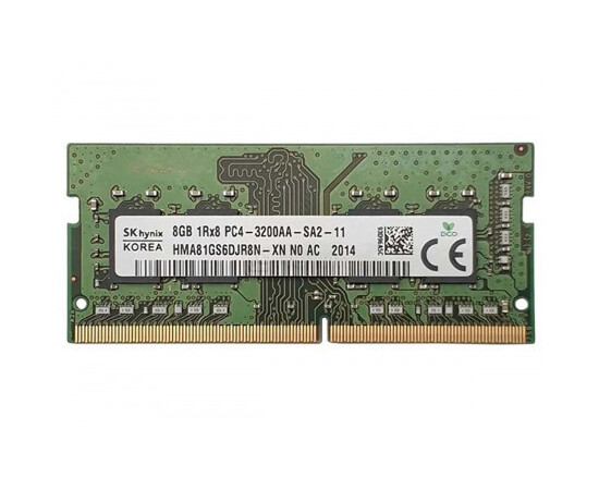 SK hynix 8 GB SO-DIMM DDR4 3200 MHz (HMA81GS6DJR8N-XN)