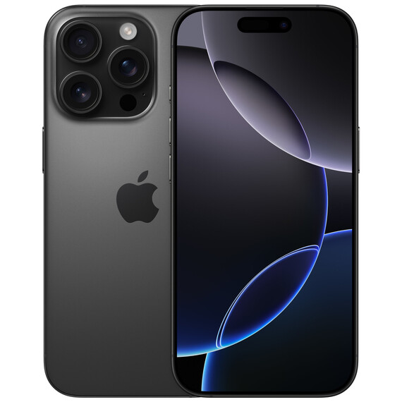 Смартфон Apple iPhone 16 Pro Max 512GB Black Titanium (MYX03), Колір: Чорний, Об'єм вбудованої пам'яті: 512 Гб, фото 