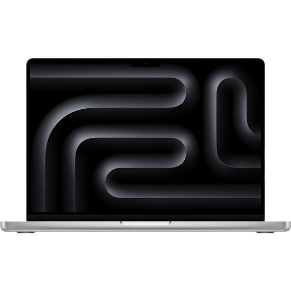 Ноутбук Apple MacBook Pro 14" Silver Late 2023 (MRX63), Колір: Сріблястий, Обсяг накопичувача: 512 ГБ,  Об'єм оперативної пам'яті: 18 ГБ, фото 