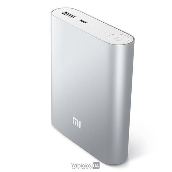 Портативное зарядное устройство Xiaomi Powerbank 10400 мАч, фото 