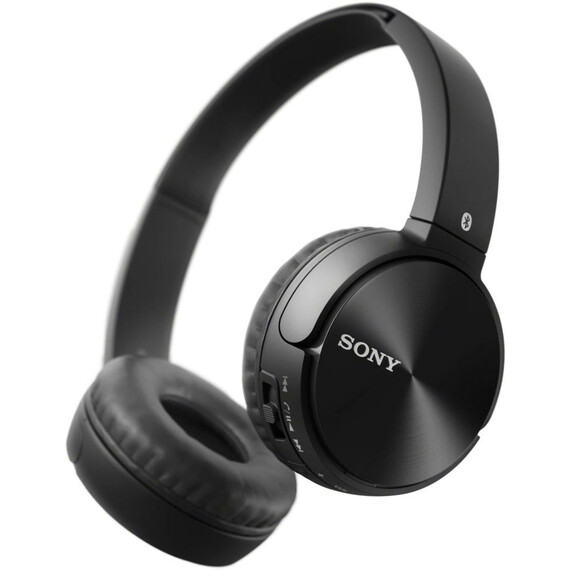 Наушники Sony MDR-ZX220BT Black вид под углом