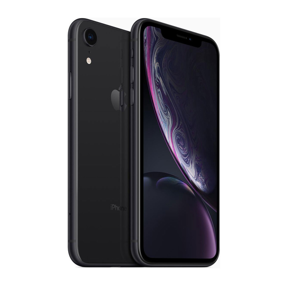 Смартфон Apple iPhone XR 128GB Black вид с двух сторон