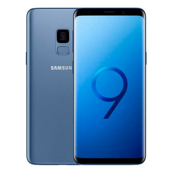 Смартфон Samsung Galaxy S9 64GB Blue (SM-G960FD) вид с двух сторон