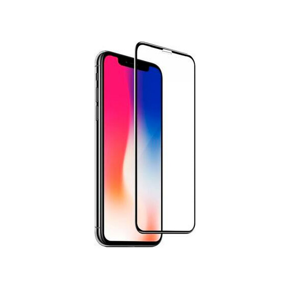 Защитное стекло WK Kingkong 4D Curved Tempered Glass For iPhone XS Max Black (WTP-010) вид под углом