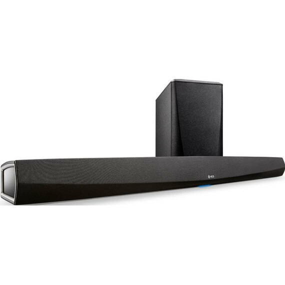 Саундбар Denon HEOS Home Cinema (Black) вид под углом справа