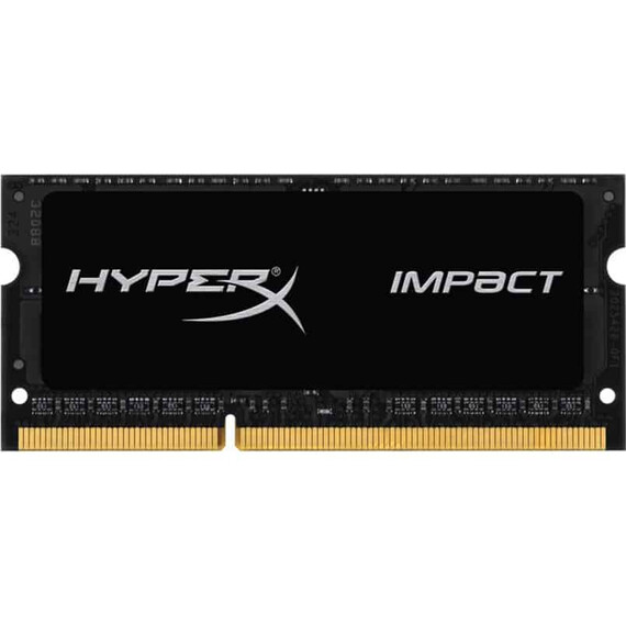 Оперативная память Kingston 8 GB (1x8GB) SO-DIMM DDR3L 1600 MHz HyperX IMPACT (HX316LS9IBK1/8), фото 