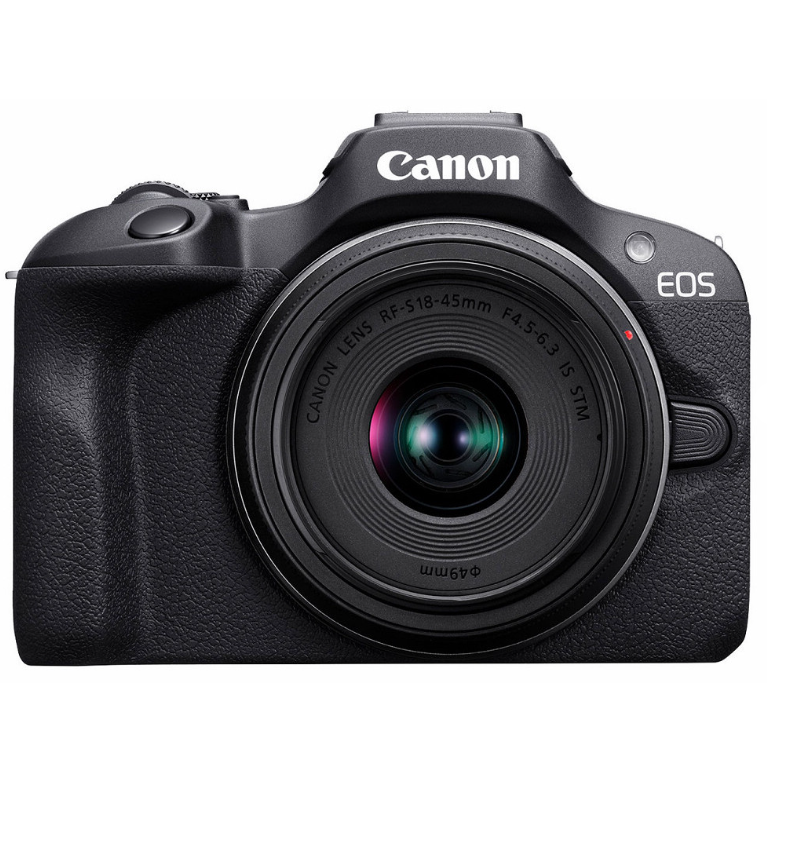 Беззеркальный фотоаппарат Canon EOS R100 kit 18-45mm IS STM (6052C013)