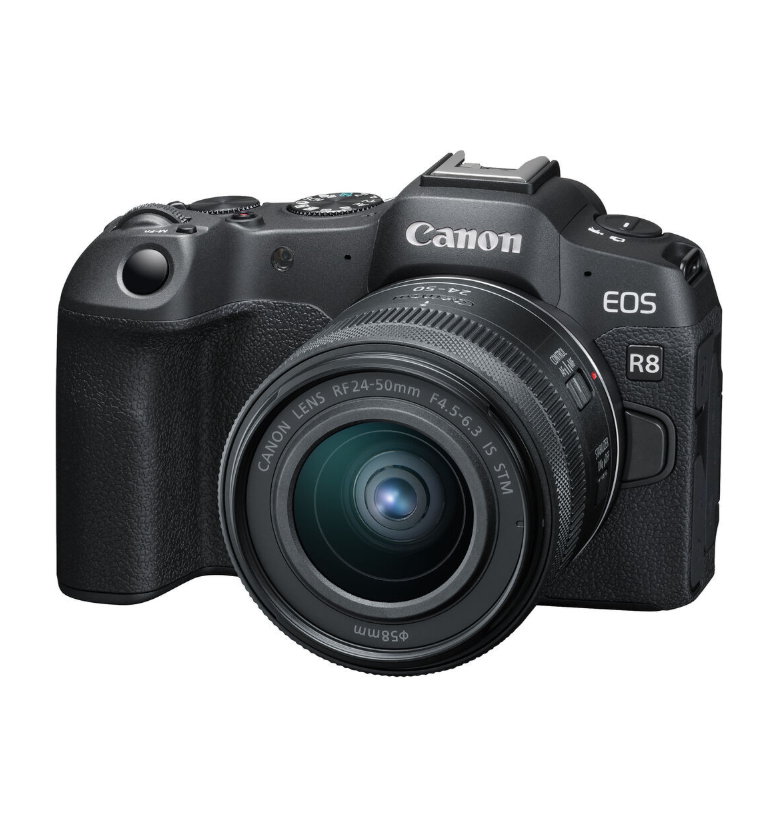 Беззеркальный фотоаппарат Canon EOS R8 kit (24-50mm) IS STM (5803C016)