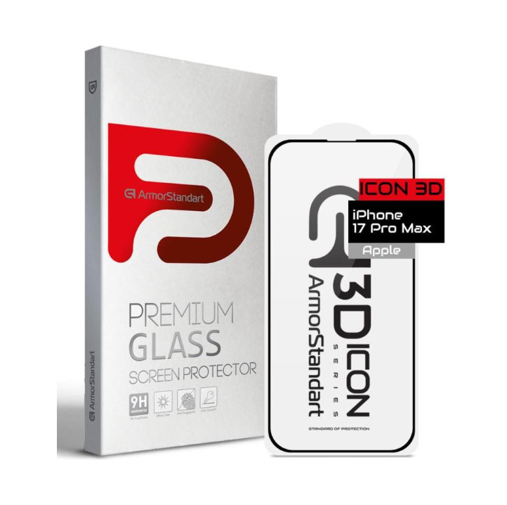 Защитное стекло для телефона ArmorStandart  Icon 3D Apple iPhone 17 Pro Max (ARM86214)