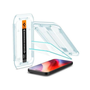 Защитное стекло для телефона Spigen Glas.tR EZ Fit Transparency (2 шт.) для iPhone 17 Pro/ 17/16 Pro (AGL07928)