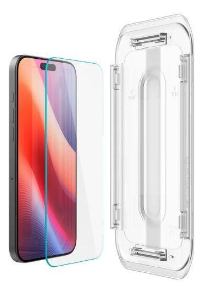 Защитное стекло для телефона Spigen Glas.tR EZ Fit Transparency (2 шт.) для iPhone 17 Pro/ 17/16 Pro (AGL07928)